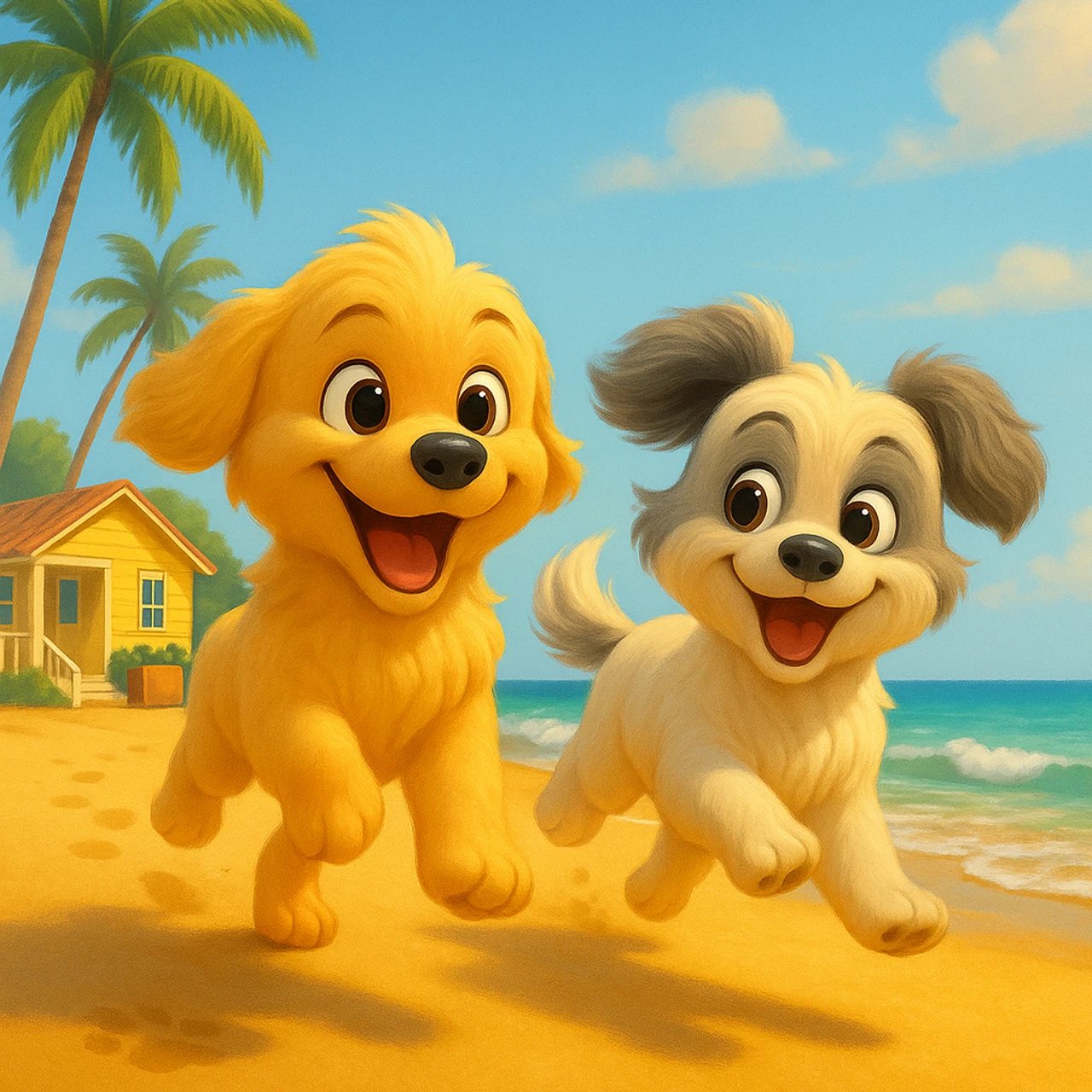 Laifu and Nini Go on Holiday